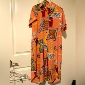 Lovely print Maxi summer dress